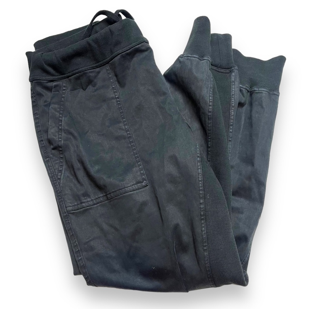 Sundays NYC 713 Black Pants Womens 3 Pull On Elastic Waist Athleisure